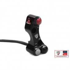 CNC Racing PRAMAC RACING LIMITED EDITION Right Hand Side Billet Switch for use with Brembo Forged & Billet Brake Master Cylinders for Ducati 1198 / 1098/ 848 & Desmosedici RR